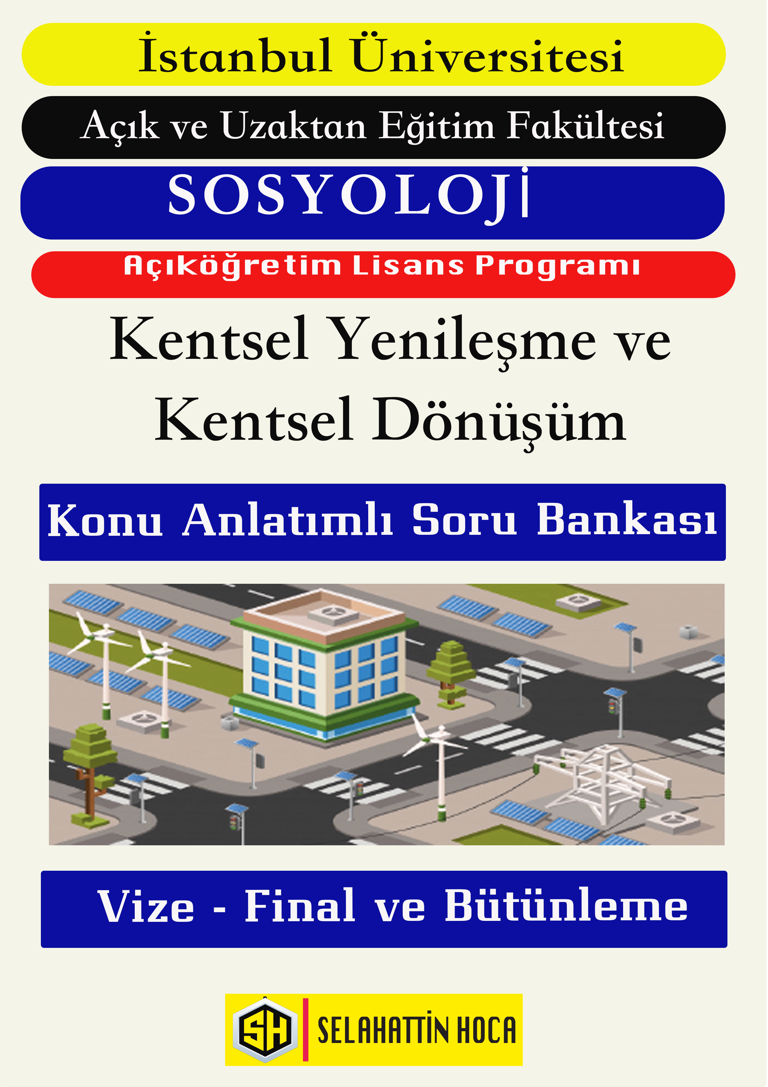 Kentsel Yenileşme ve Kentsel Dönüşüm Konu Anlatımlı Soru Bankası